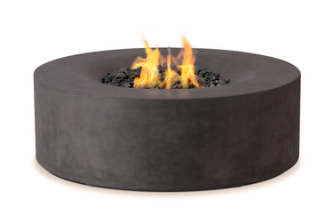 PyroMania Fire - Avalon Round Concrete Fire Pit Table - Fire Pit Stock